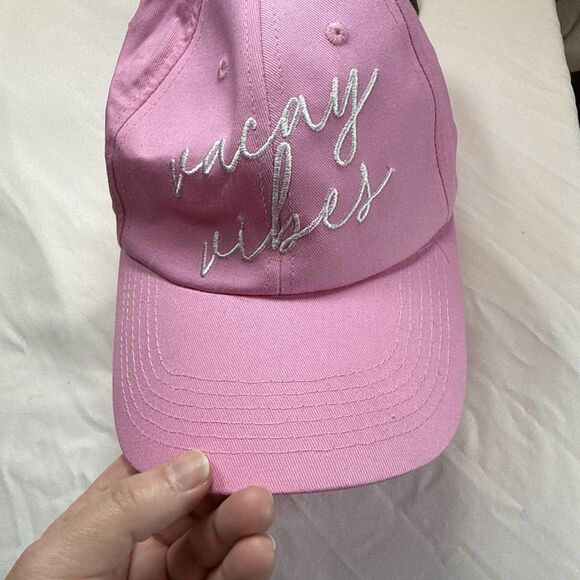 Accessory Depot  Women’s Pink Baseball Cap Vacay Vibes NWOT - Picture 10 of 10